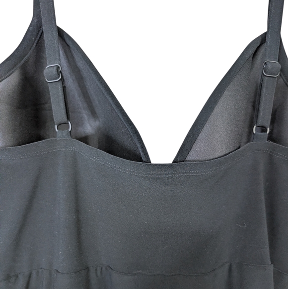 Miraclesuit Twisted Sister Adora Skirted One-Piece Black Swimsuit.. Size 18 - Picture 7 of 9